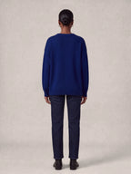 "Bahari" Sweatshirt — back view on model