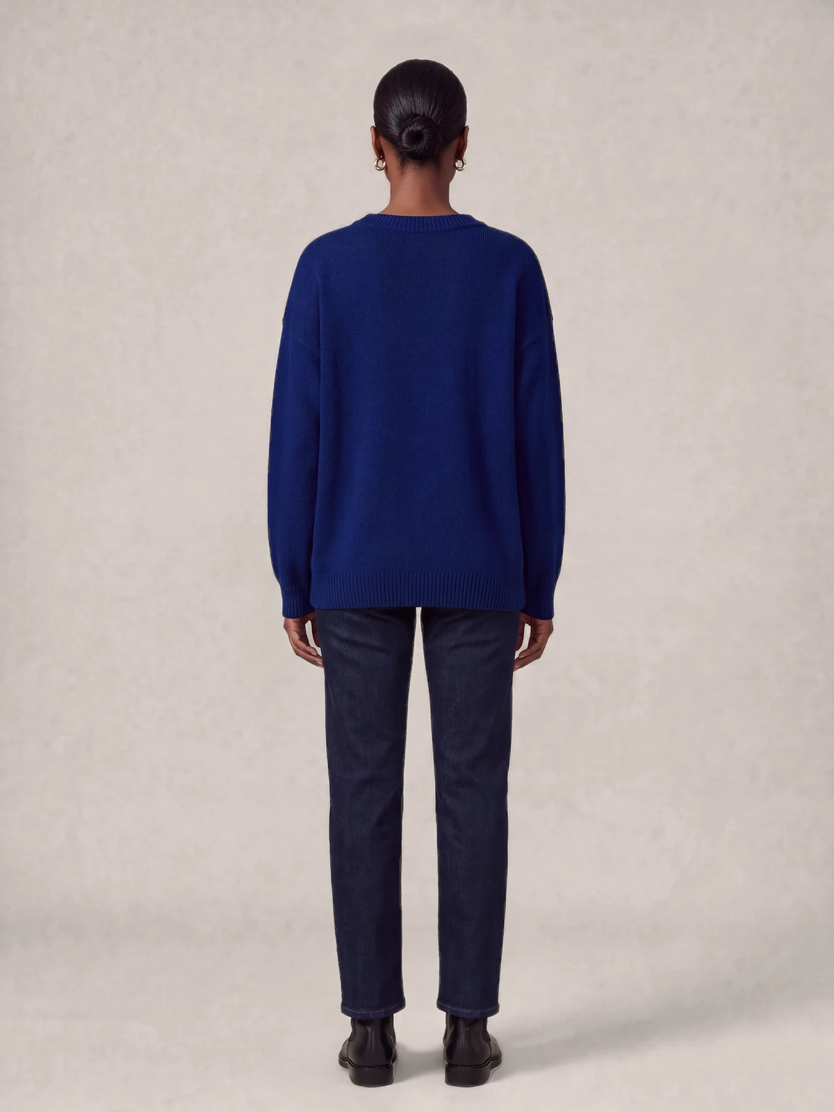 "Bahari" Sweatshirt — back view on model