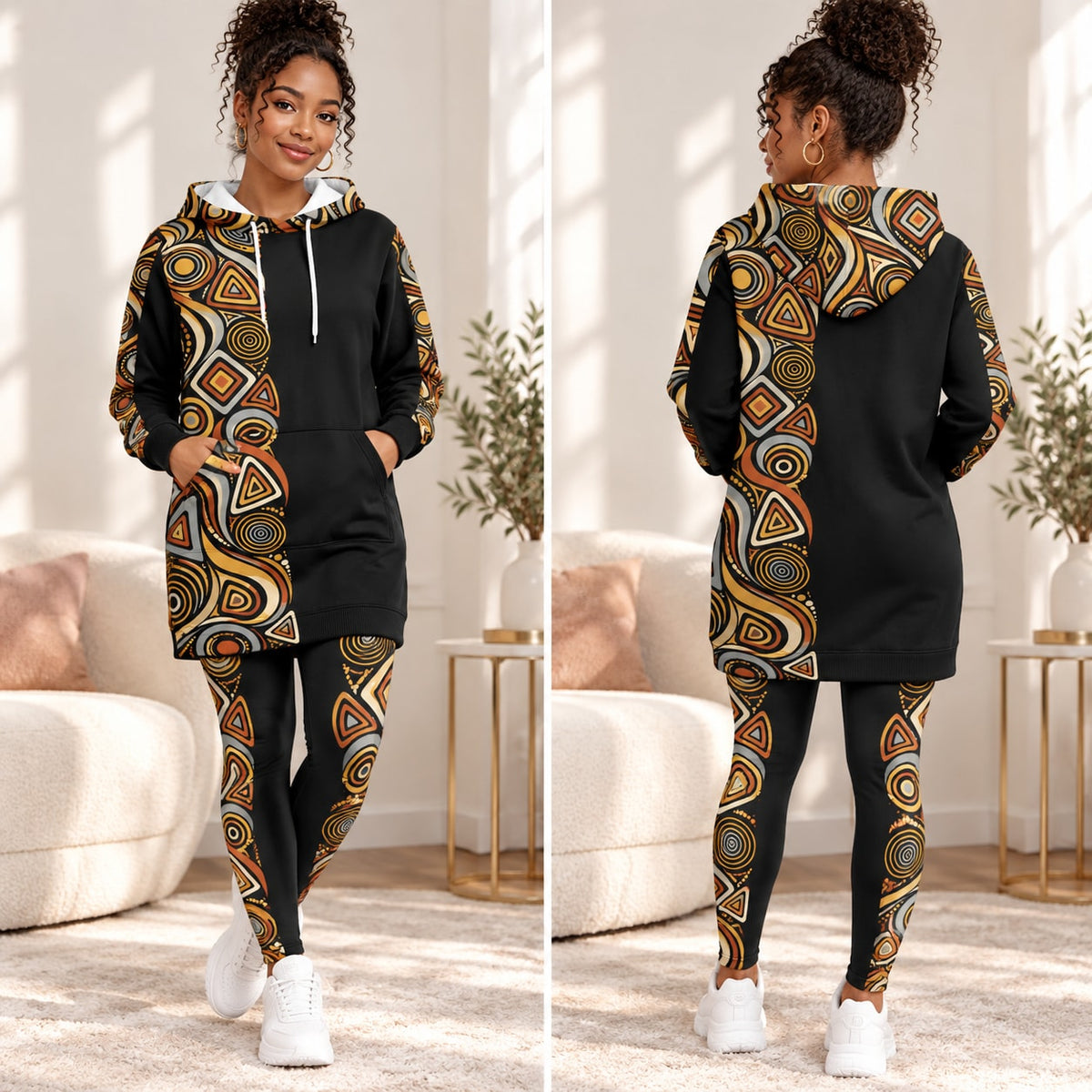 "Mkondo" Hoodie Dress & Leggings Deal