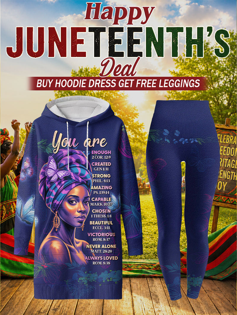 Hoodie Dress Leggings Bundle Afropenda Hoodie Dress Leggings Bundle Afropenda