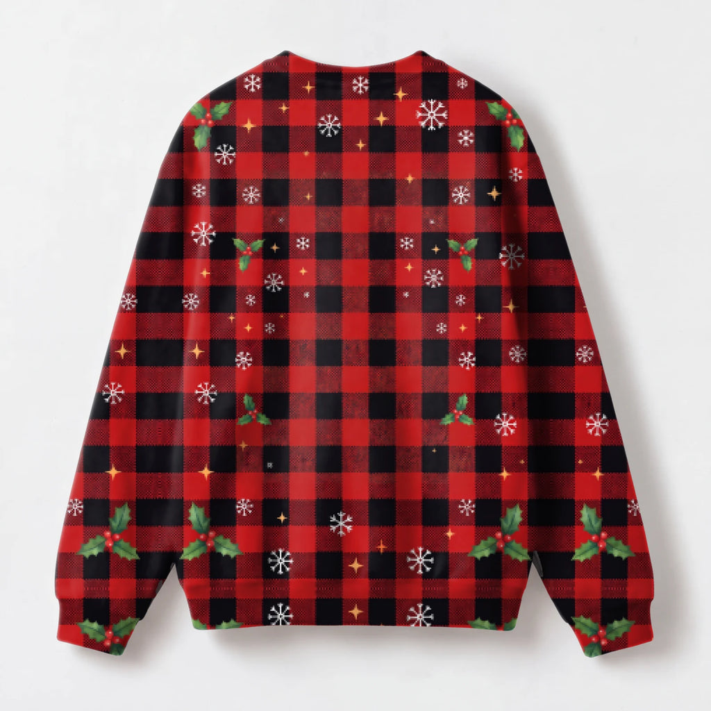 "Big Hug" Christmas Sweatshirt — back view
