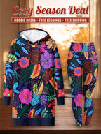 "Bustani" Hoodie Dress & Leggings Deal – Cozy Season Deal: hoodie dress + free leggings + free shipping