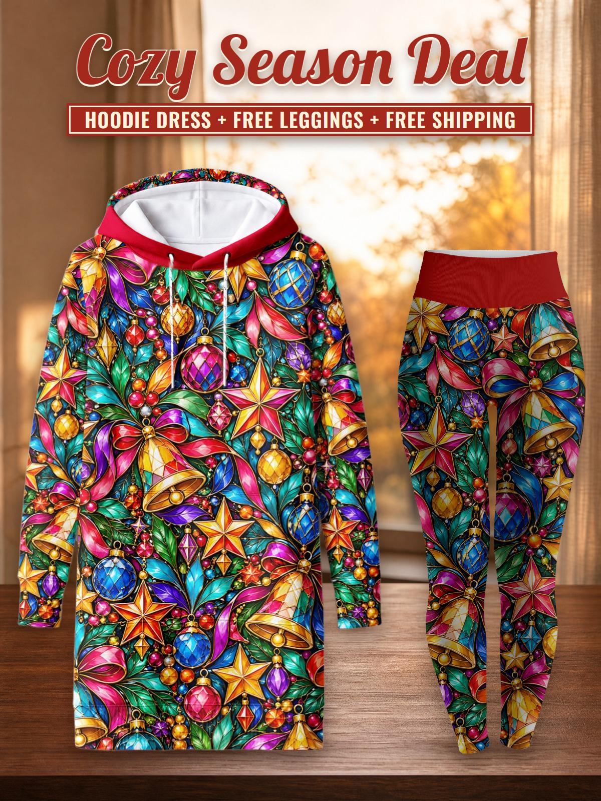 "Taa" Hoodie Dress & Leggings Deal – Cozy Season Deal: hoodie dress + free leggings + free shipping