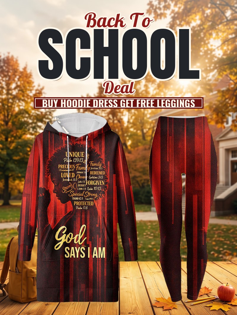 "Asante" Hoodie Dress & Leggings Deal