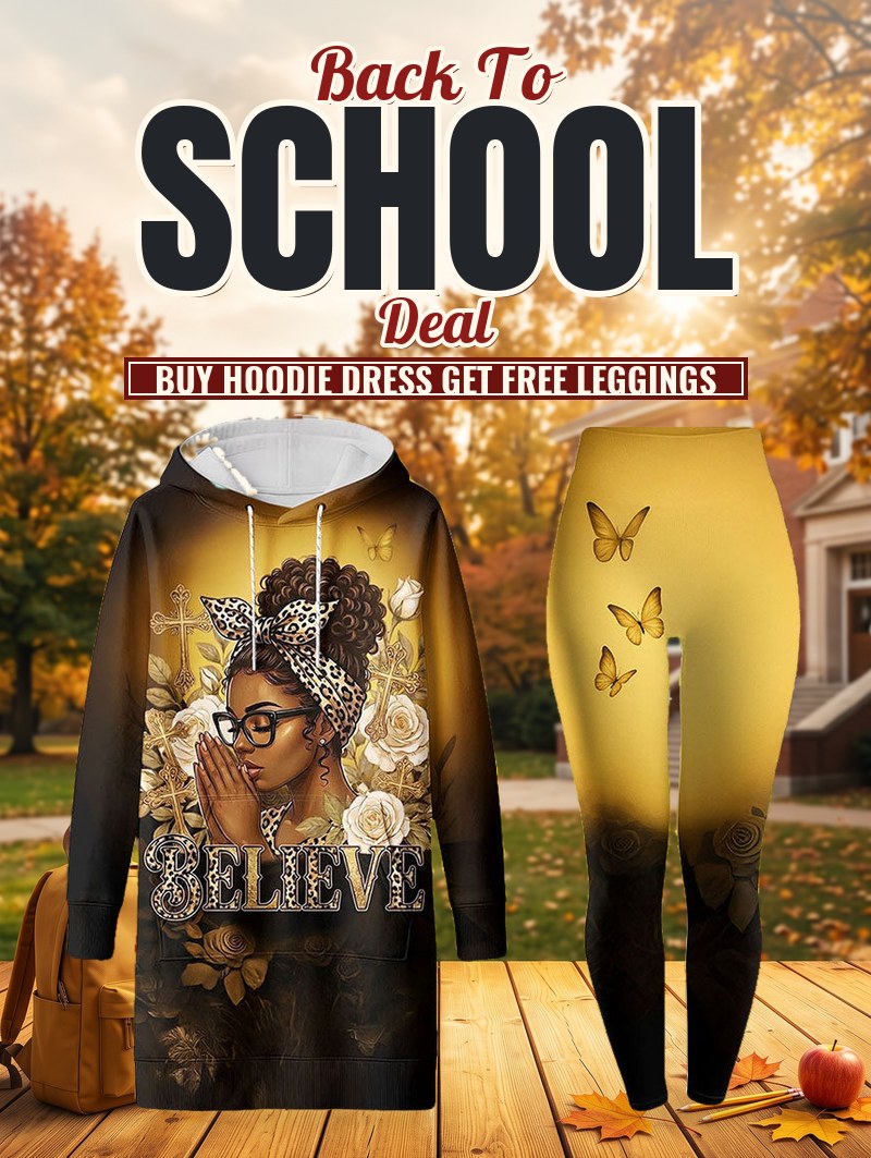 "Imani" Amber Hoodie Dress & Leggings Deal