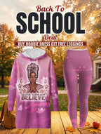 "Imani" Wild Rose Hoodie Dress & Leggings Deal