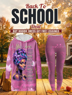 Pink Orchid Hoodie Dress & Leggings Deal