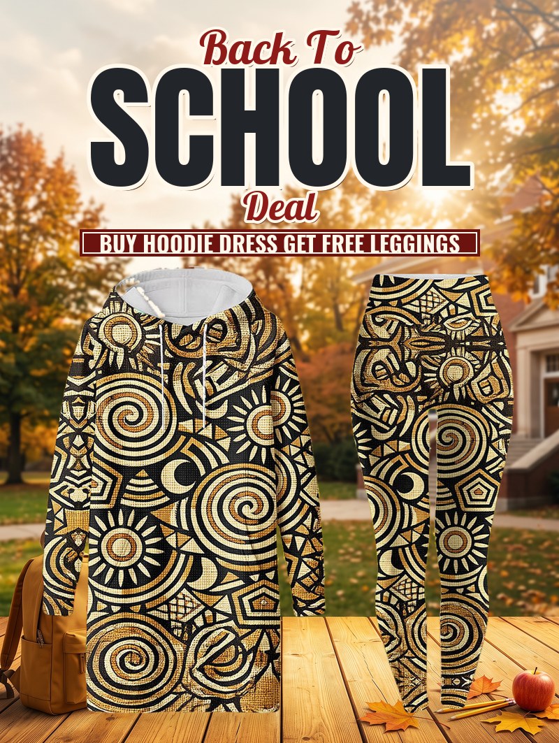 Sahara Hoodie Dress & Leggings Deal