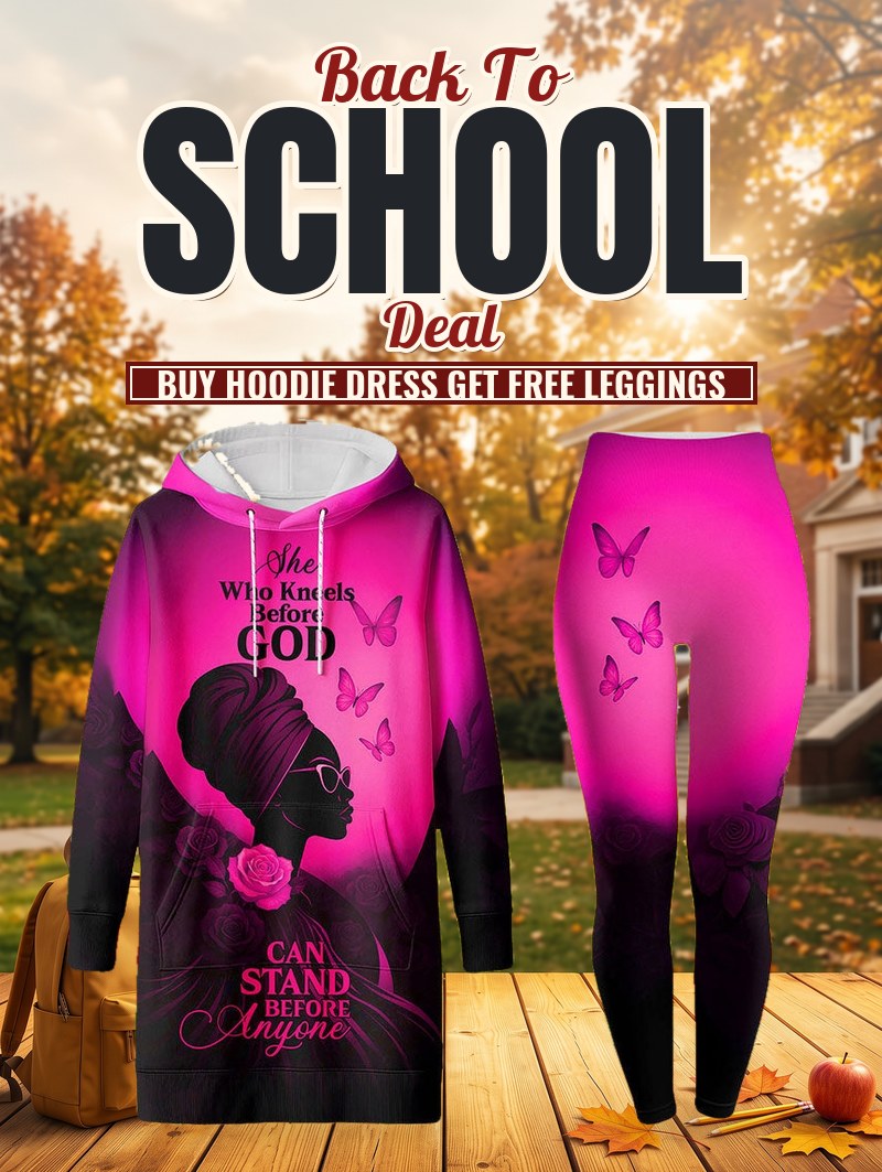"Selah" Pink Hoodie Dress & Leggings Deal
