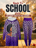 "Unstoppable" Amethyst Leopard Hoodie Dress & Leggings Deal