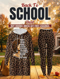 "Unstoppable" Brown Leopard Hoodie Dress & Leggings Deal