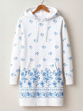 "Buluu" Hoodie Dress