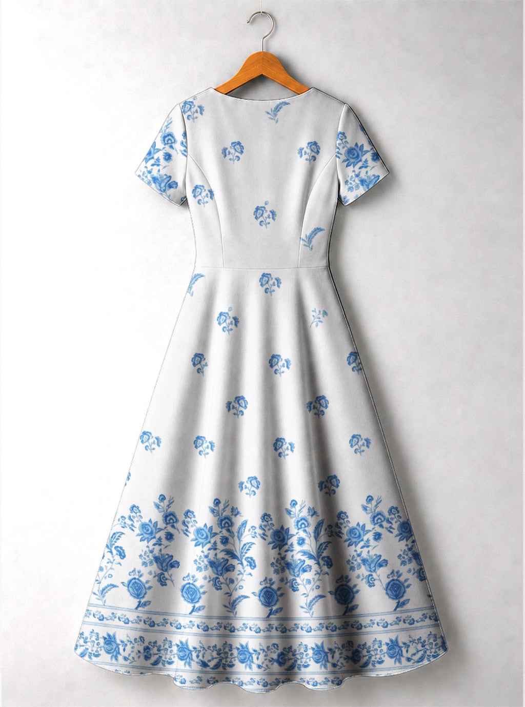 "Buluu" Short Sleeve Maxi Dress Promo