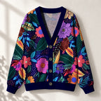 "Bustani" Cardigan — front view