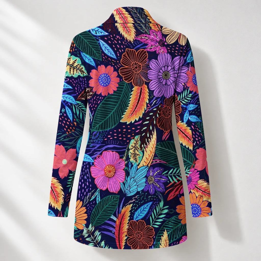 "Bustani" Long Cardigan