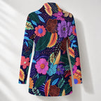 "Bustani" Long Cardigan
