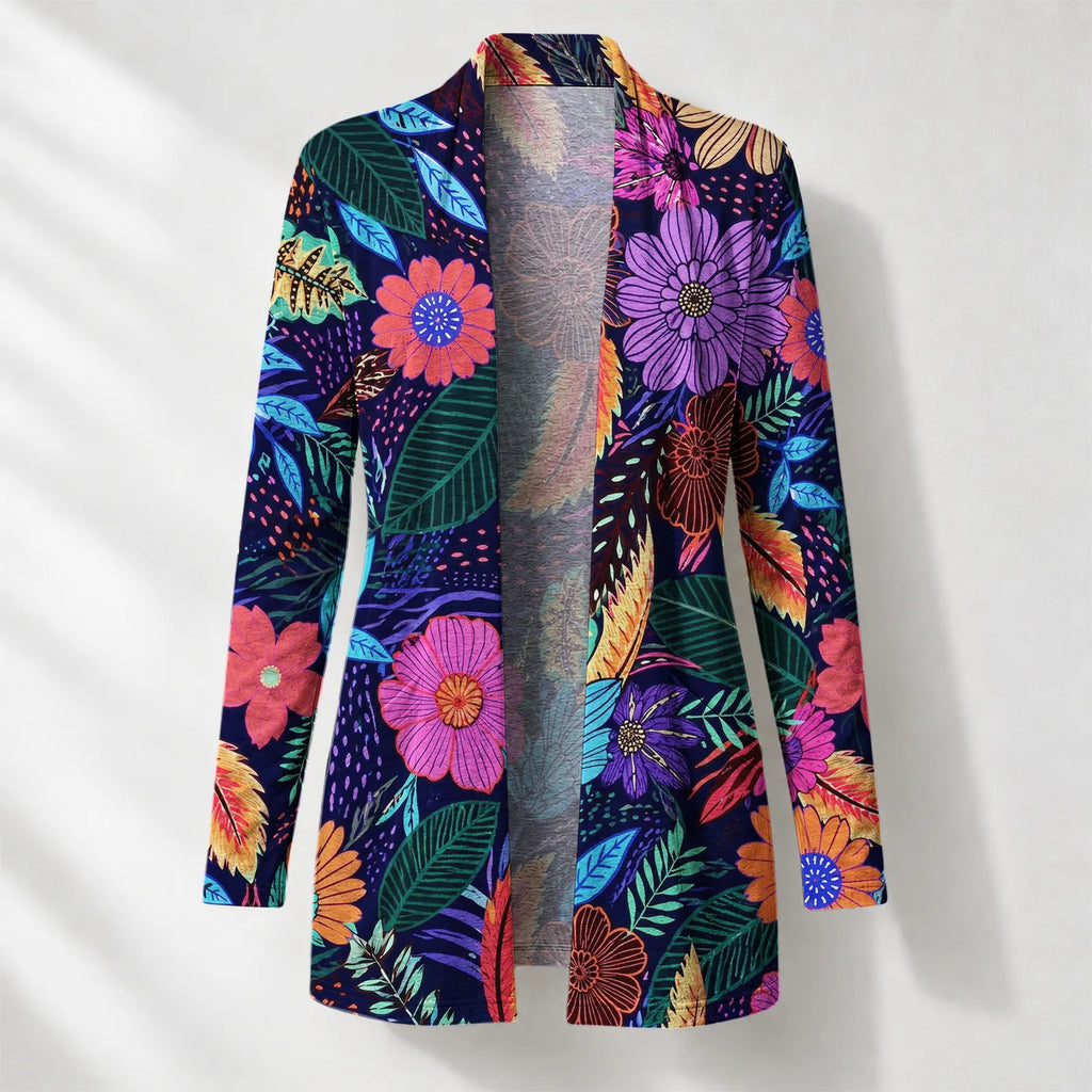 "Bustani" Long Cardigan