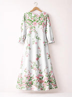 "Chanua" Long Sleeve Maxi Dress