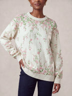 "Chanua" Sweatshirt — styled view on model