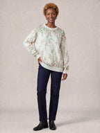 "Chanua" Sweatshirt — front view on model