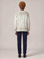 "Chanua" Sweatshirt — back view on model