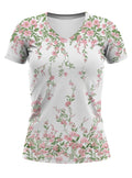 "Chanua" V-Neck T-Shirt