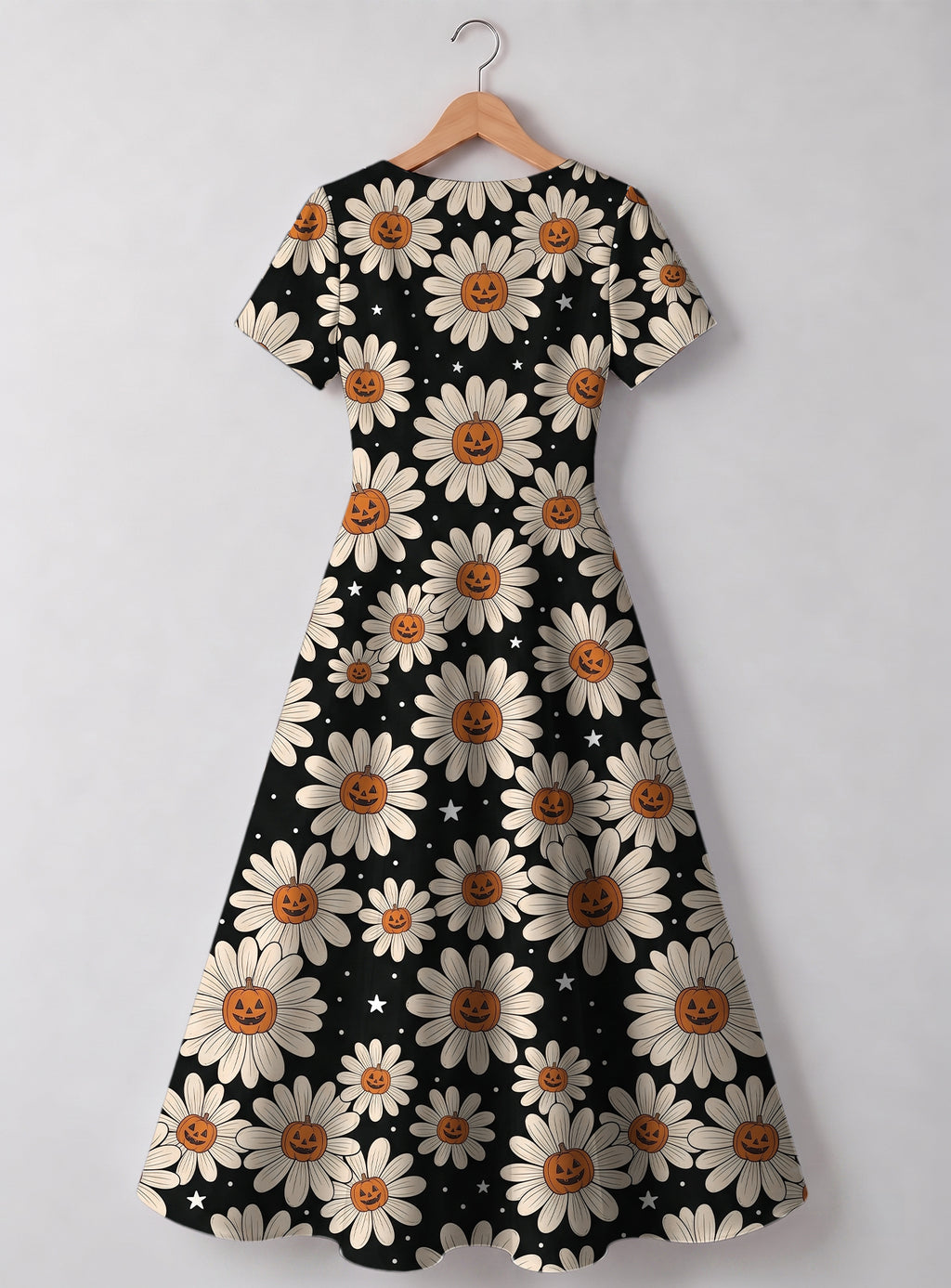 "Cheka" Halloween Sweetheart Midi Dress