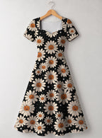 "Cheka" Halloween Sweetheart Midi Dress