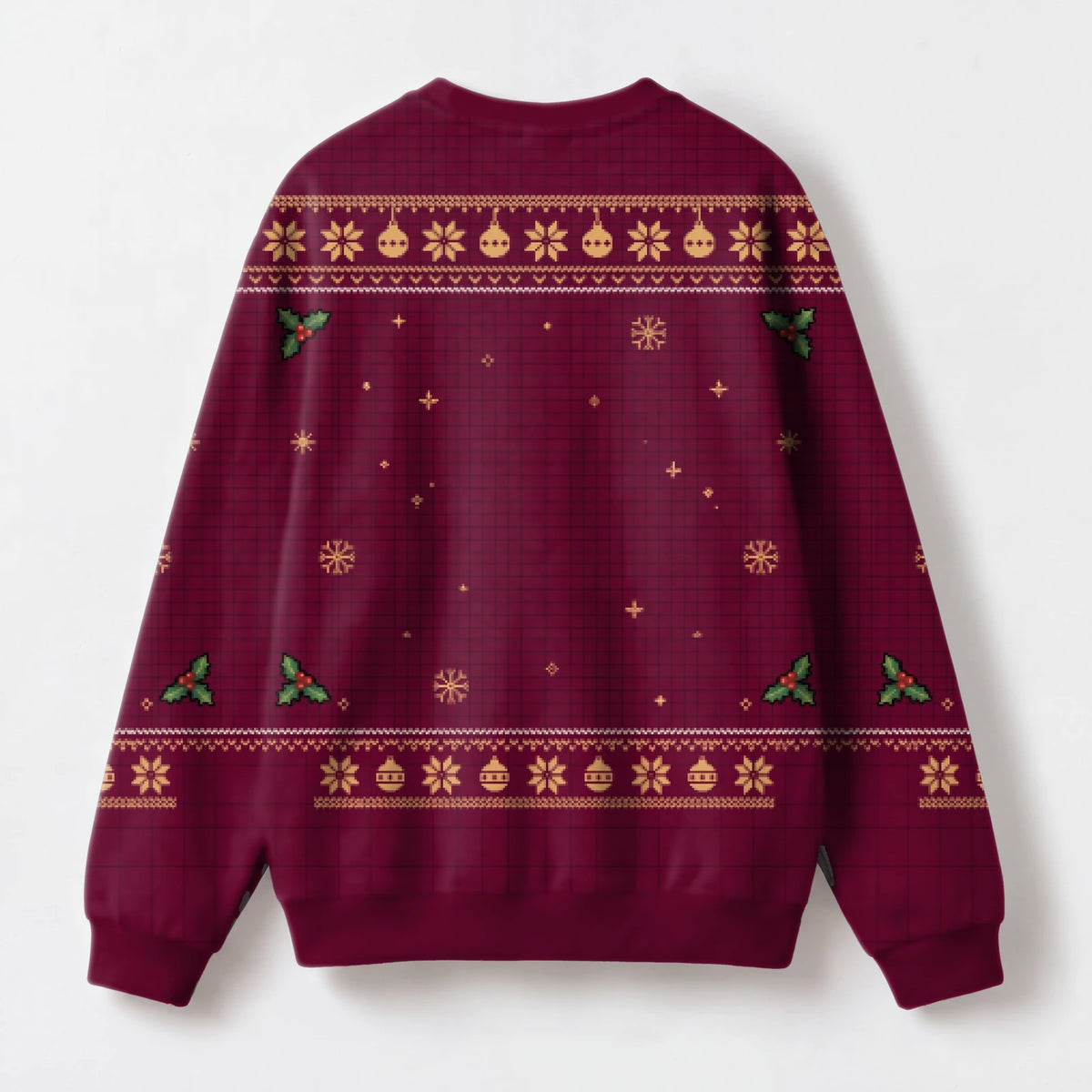 "Church Lady" Christmas Sweatshirt — back view