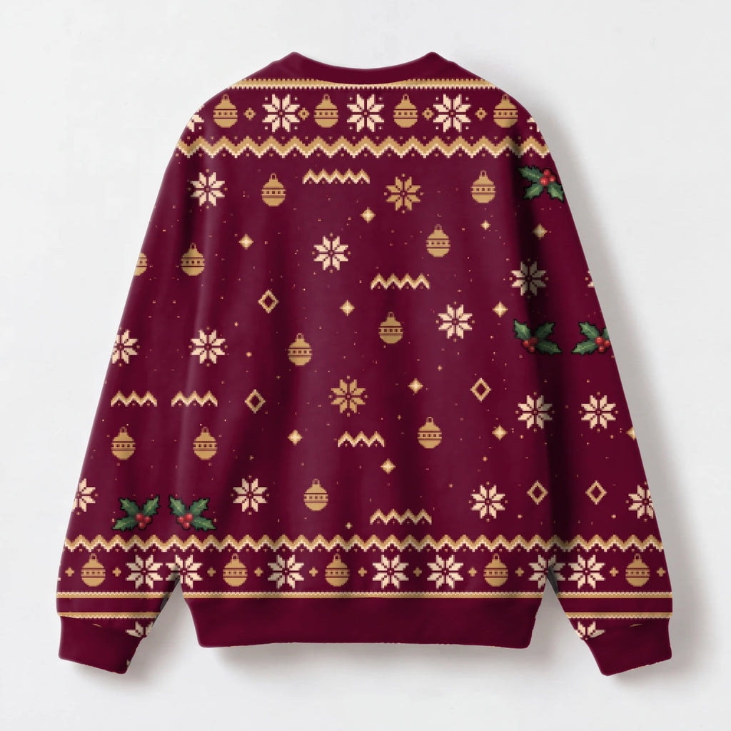 "Classic" Christmas Sweatshirt — back view
