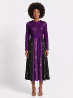 "Dark Fairy" Long Sleeve Midaxi Dress