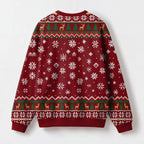 "Deck Mode" Christmas Sweatshirt — back view