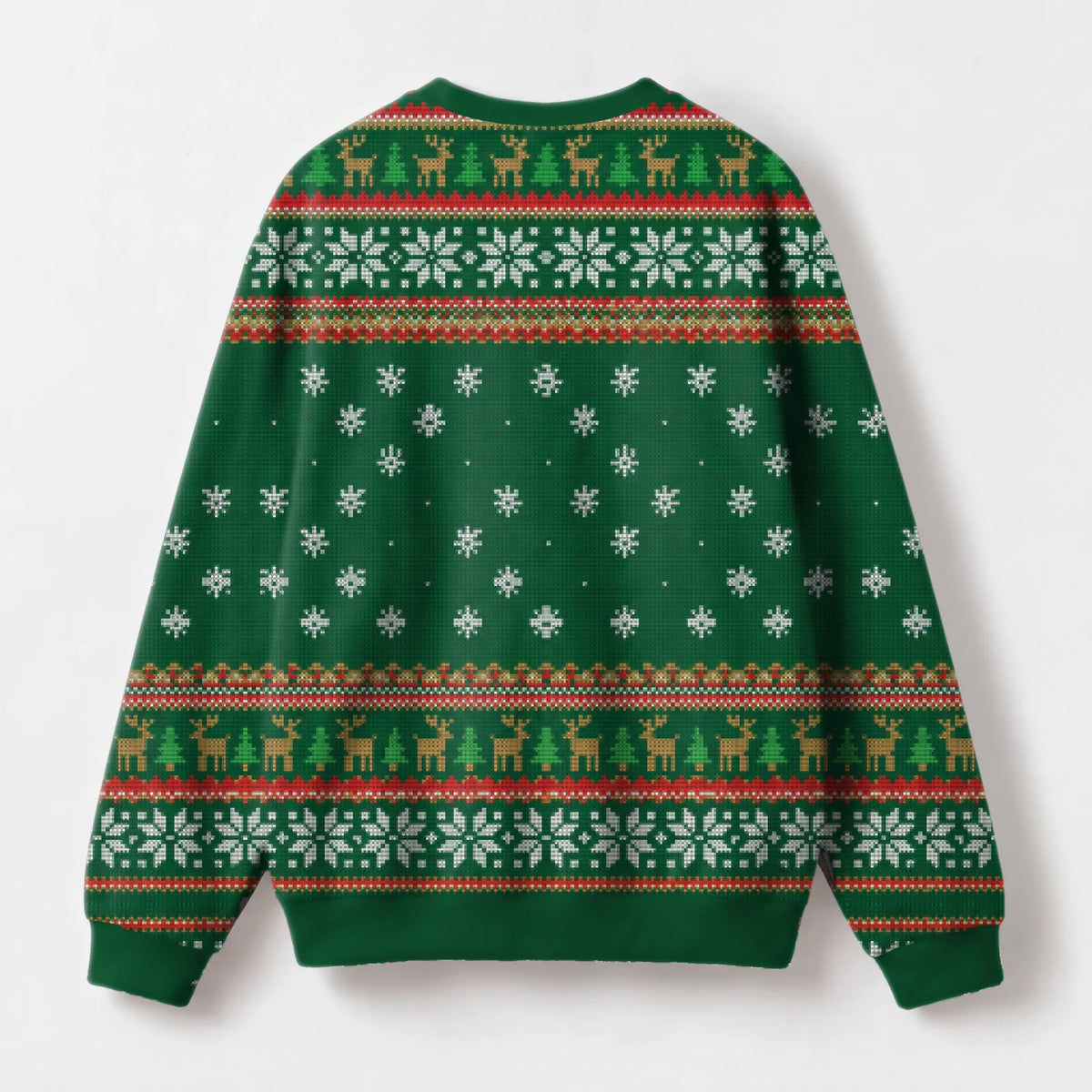 "Delight" Christmas Sweatshirt — back view