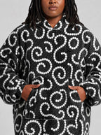 "Duara" Blanket Hoodie — full body