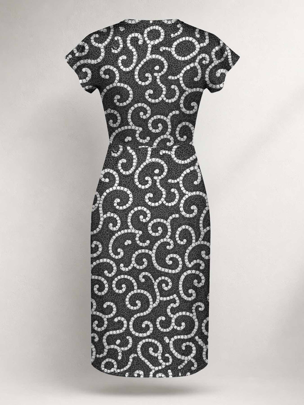 "Duara" Cap Sleeve Midi Dress Promo