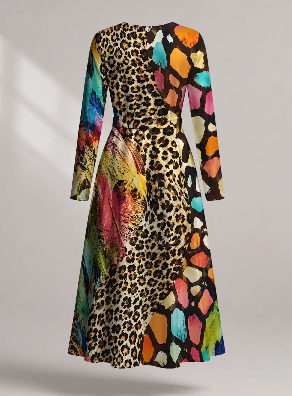"Fahari" Viscose Midi Dress Promo