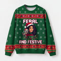 "Feral" Christmas Sweatshirt