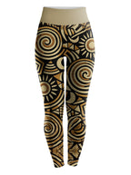 Sahara Leggings — flat design