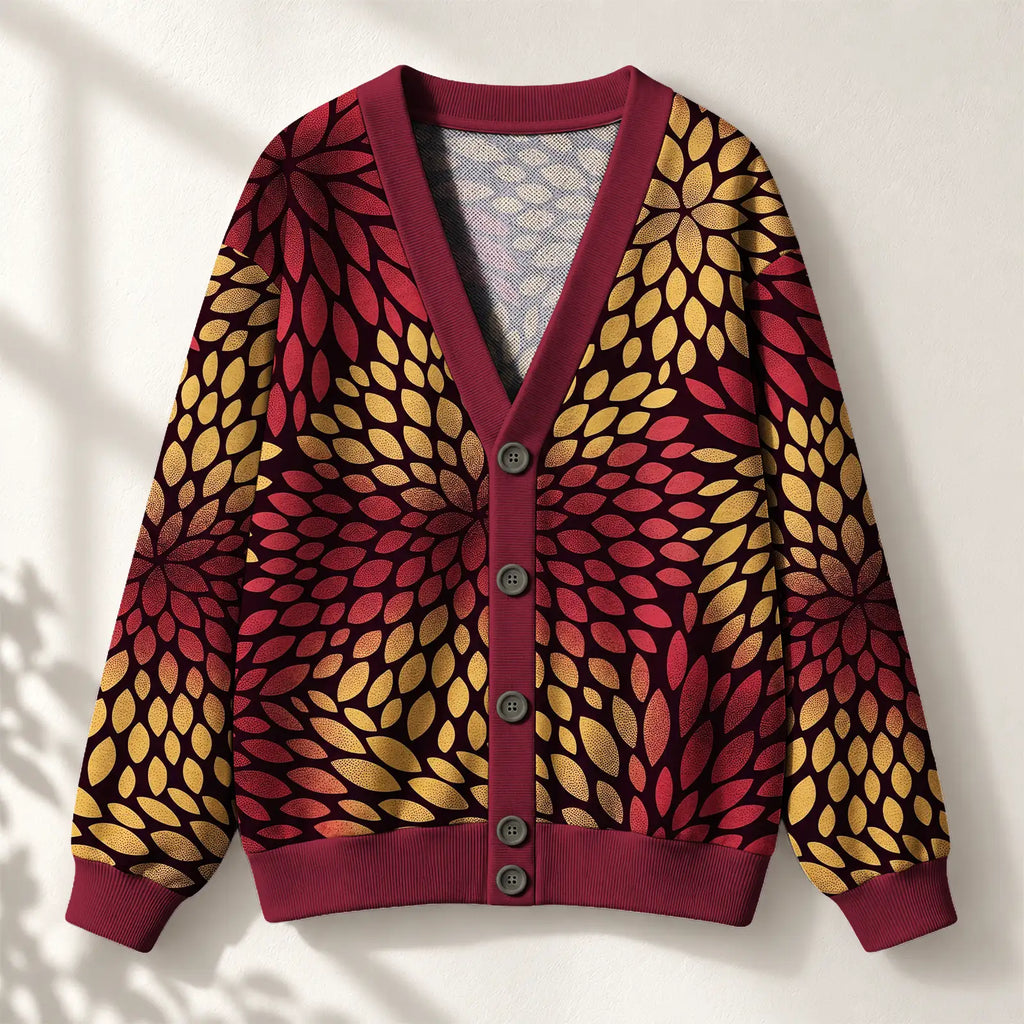 "Mavuno" Cardigan — front view