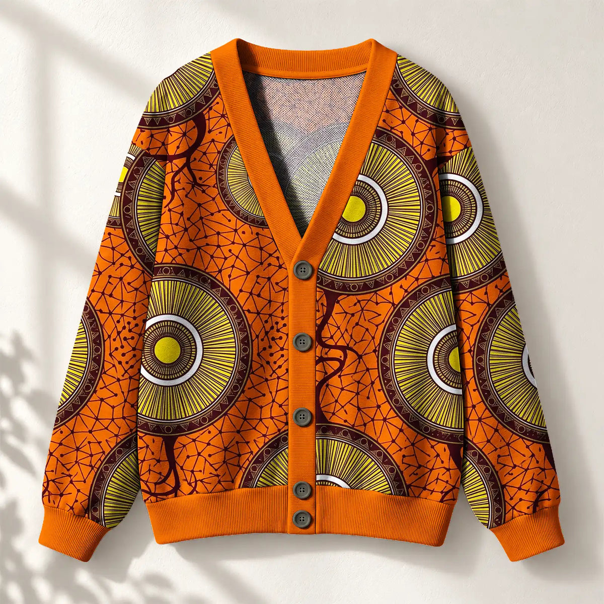 "Mchana" Cardigan — front view