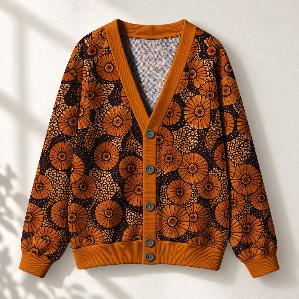 "Shada" Knitted Cardigan — front view