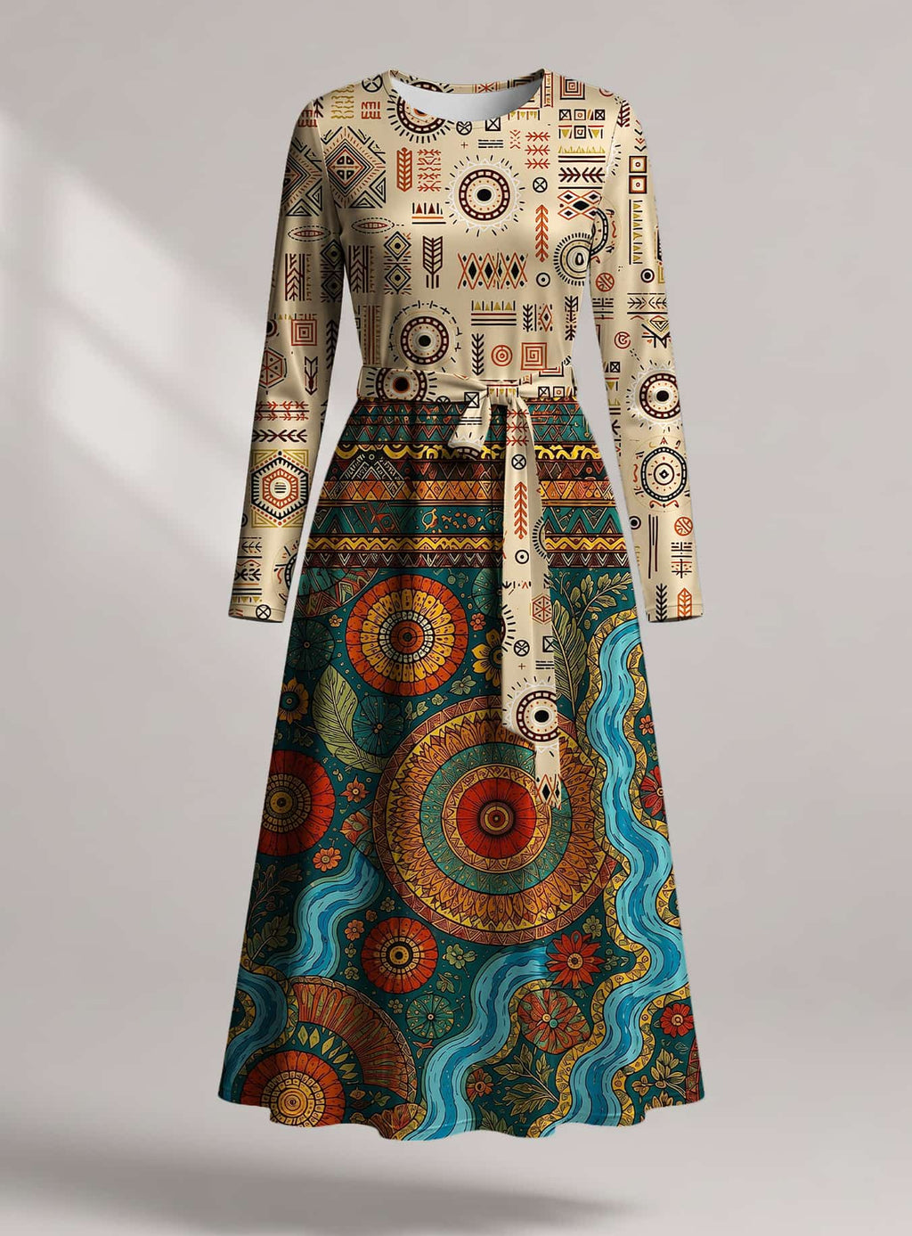 "Mto" Viscose Midi Dress