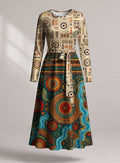 "Mto" Viscose Midi Dress