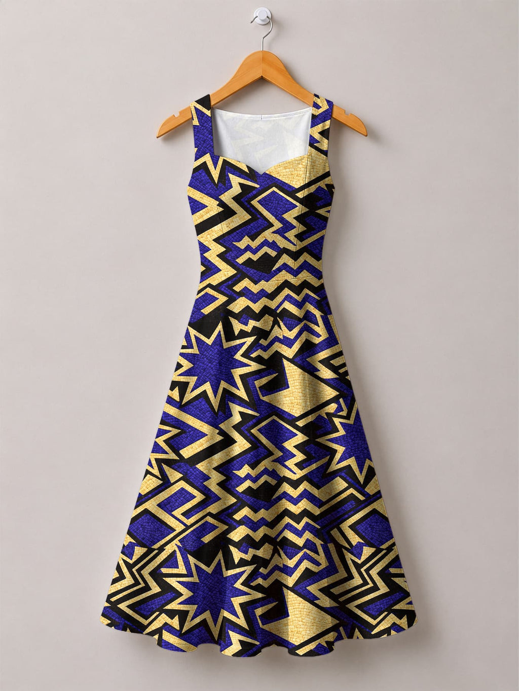 Royal Blue Sheba Corset Dress
