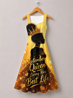 "September Best Life" Corset Dress