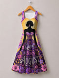 "August Queen Purple Bloom" Corset Dress