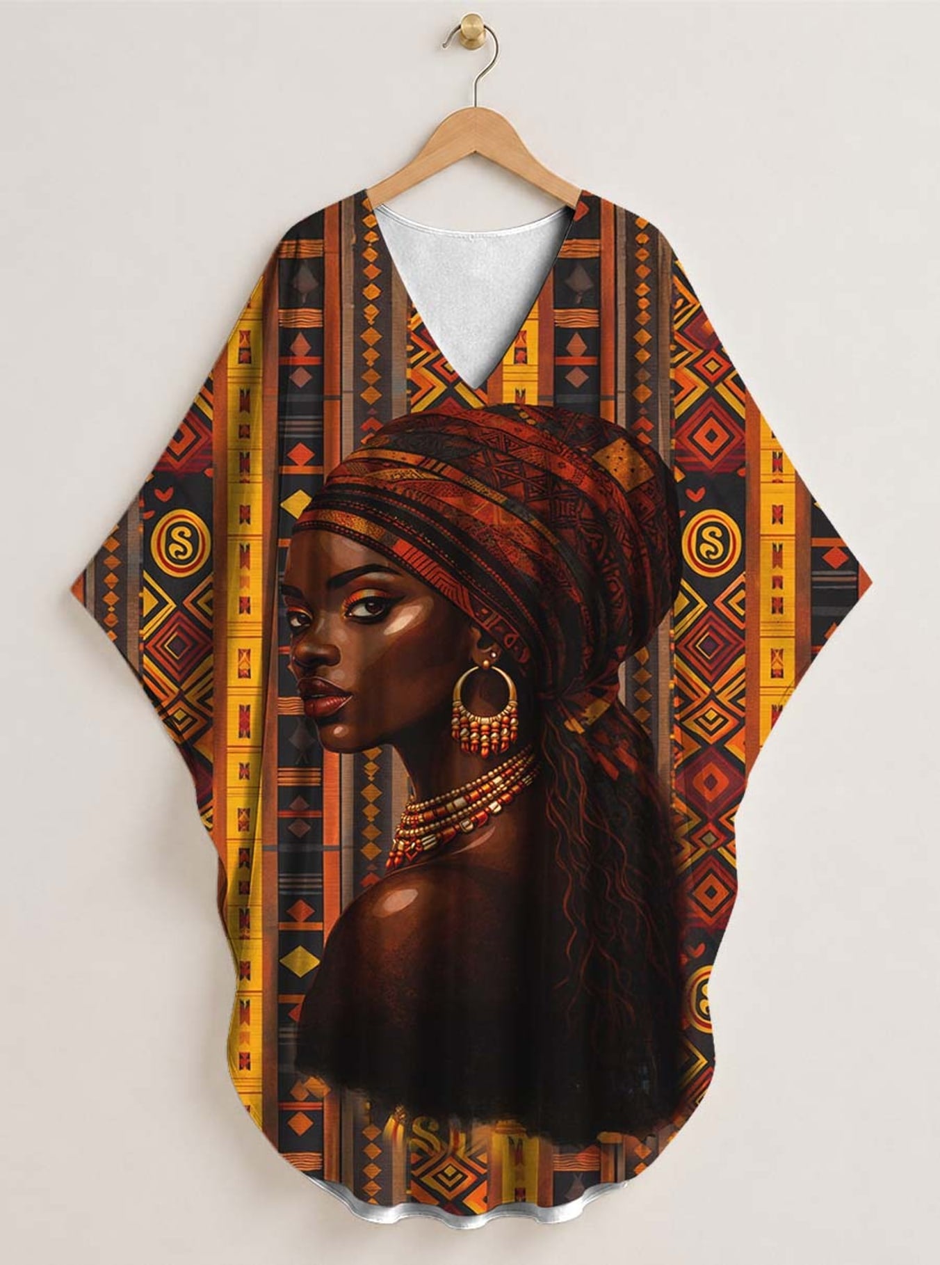 "Melanin Radiance" Kaftan Dress