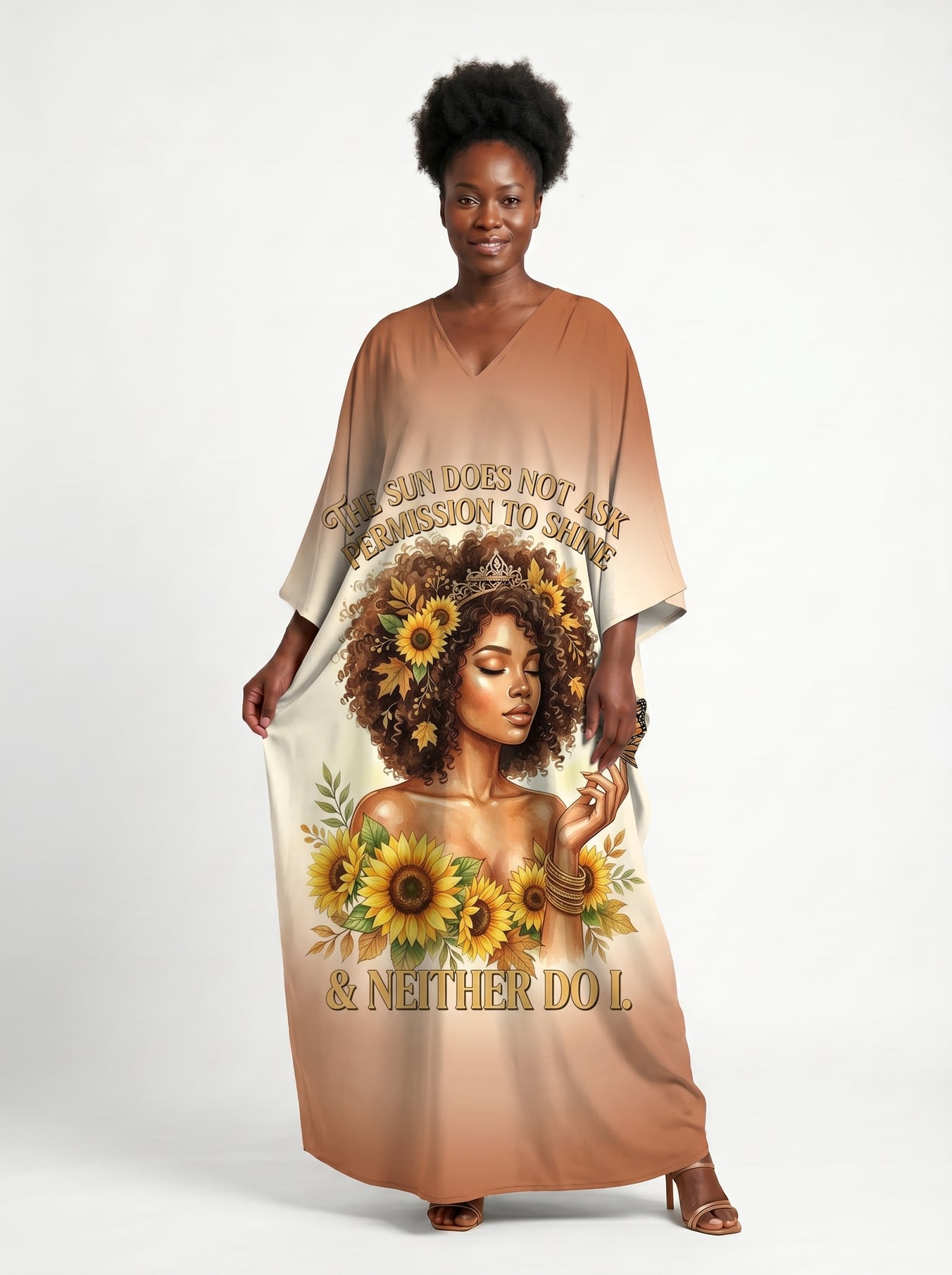 "Shine Unbound" Kaftan Dress