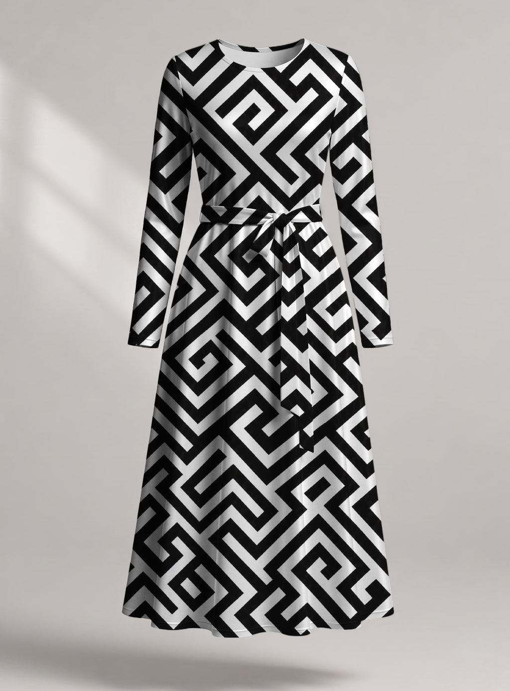"Zamu" Viscose Midi Dress