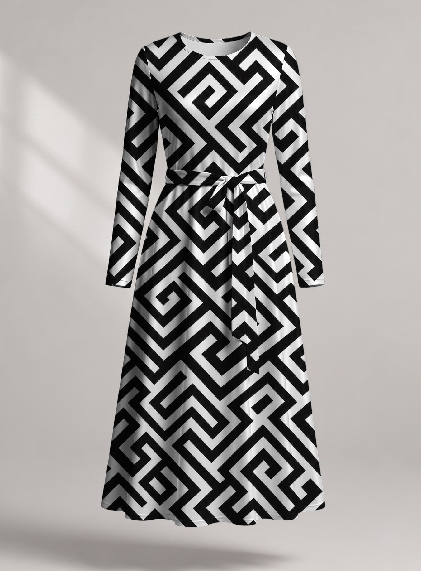 "Zamu" Viscose Midi Dress